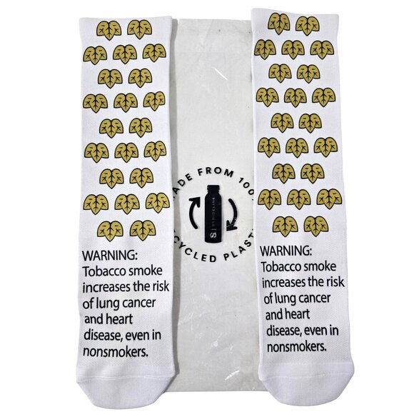 STRIDELINE Game‎ Leaf Crew Socks Size Men 8-12 Women 5-13 - Picture 1 of 6